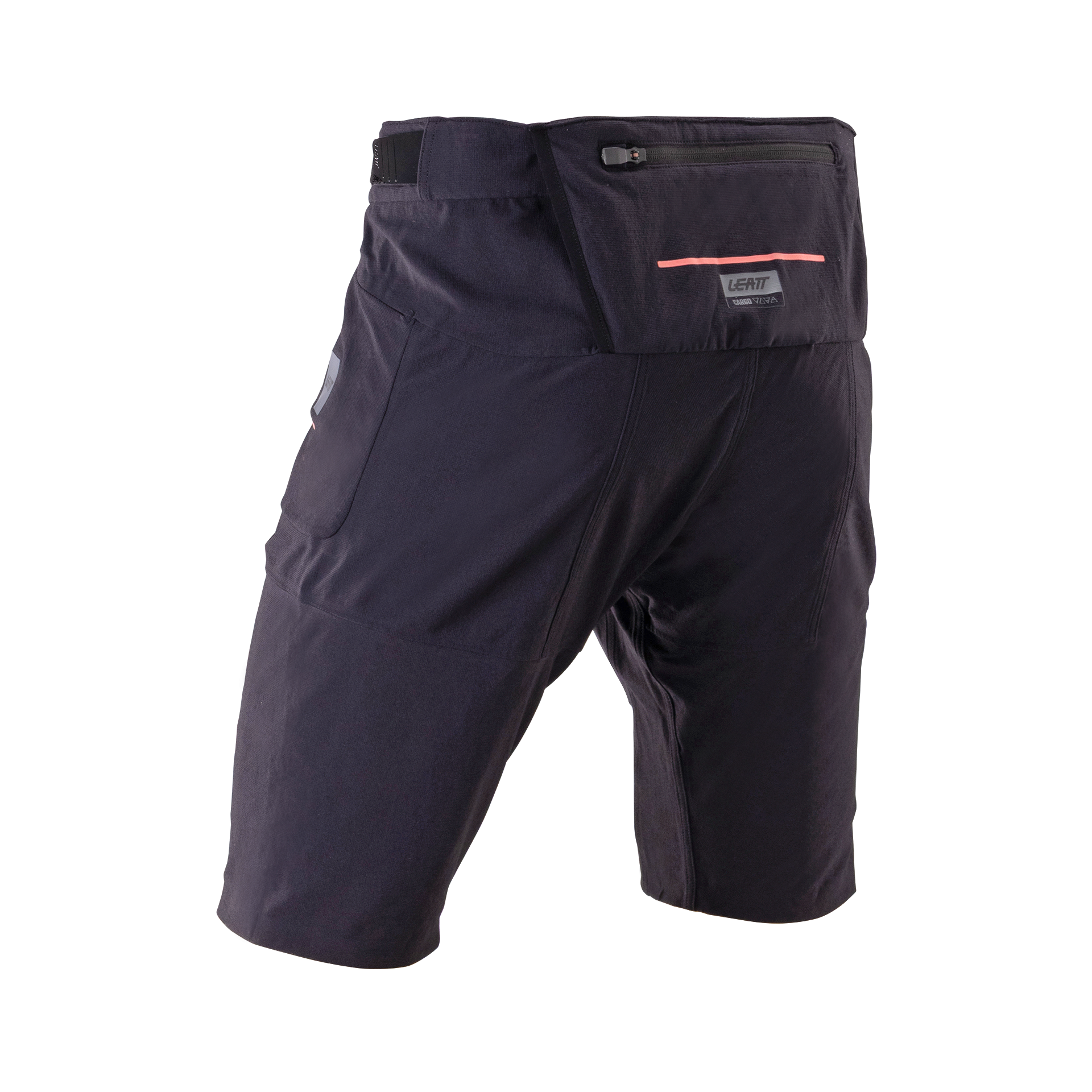 Pantaloni scurti Leatt MTB Trail 6.0 Cargo Ghost Black XL - imagine 2